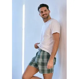 Danish Endurance Boxershorts blau/rot M 6er Pack