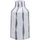 Beliani Blumenvase Assus Steinzeug 22 cm Weiß