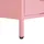 Beliani Nachtschrank Malavi 43 x 40 x 55 cm Rosa