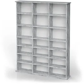Vicco CD-Regal Jukebox, Beton, 105.4 x 136 cm,