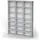 Vicco CD-Regal Jukebox, Beton, 105.4 x 136 cm,