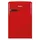 Amica VKS 15620-1 Retro-Kühlschrank (120 l, 875 mm hoch, Rot)