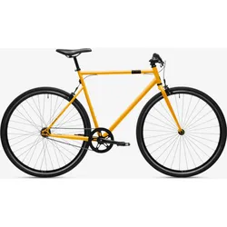 City Bike 28 Zoll Elops Speed 500 Singlespeed/Fixie gelb sonnenblumenorange M