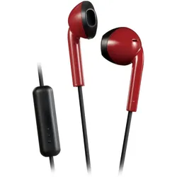 JVC HA-F19M-RB, Kabelgebunden, Anrufe/Musik, 5 g, Kopfhörer, Rot