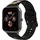 ABYX Fit Touch 3 BT 20 mm Kunststoffgehäuse schwarz Silikonarmband schwarz M