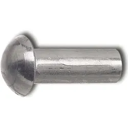 Halbrundniet DIN 660 - Aluminium blank - 4x16 mm