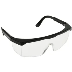 Schutzbrille mit verstellbaren Bügeln transparent 6290