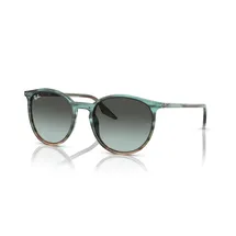 Ray-Ban RB2204-1394GK-54 - Damen/Herren Sonnenbrille - Striped Blu Gradient Green - Einheitsgröße