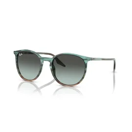 Ray-Ban RB2204-1394GK-54 - Damen/Herren Sonnenbrille - Striped Blu Gradient Green - Einheitsgröße