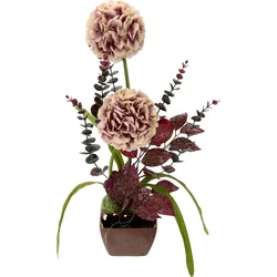I.GE.A. Kunstpflanze, Arrangement im Topf I.GE.A. mauve