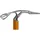 Climbing Technology Astra 50 Cm Eispickel - Dolomite Red - One Size