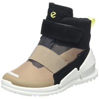 Ecco Biom K1 Ankle Boot, Taupe/Black, 35 EU