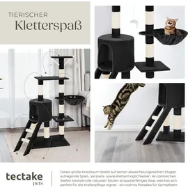 Tectake Dominik 144 cm schwarz