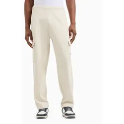 EA7 für Herren. 7M000327_AF12660 Beigefarbene Cargohose aus Baumwollmischung (3XL), Lässig, Polyester