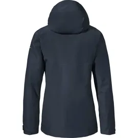 Schöffel Damen 3in1 Jacket Style Okere WMS, wasserdichte, atmungsaktive Outdoorjacke mit herausnehmbarer Fleecejacke, warme 3in1 Jacke mit verstellbarer Kapuze, navy blazer, 46