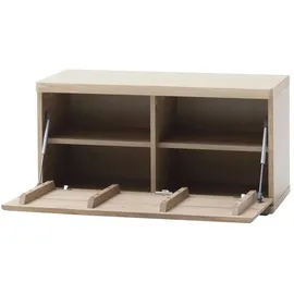 Harper Garderobenbank 90 x 47 x 38 cm braun / braun