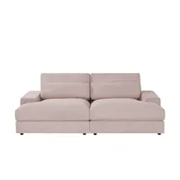 Sofa.de Lounge Sofa Branna ¦ rosa/pink ¦ Maße (cm): B: 232 H: 88 T: 164