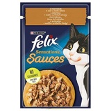 Felix Sensations mit Putenfleisch in Speckaromasauce 85g (Rabatt für Stammkunden 3%)
