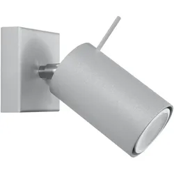 Wandleuchte RING 1 grau