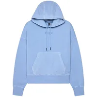Fox Damen Wordmark Fleece Hoodie (Größe XS, blau)