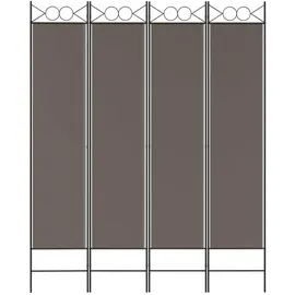 vidaXL Paravent Anthrazit 160x220 cm Stoff