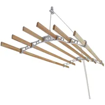 MonsterShop Deckentrockner 1,4 m weiß