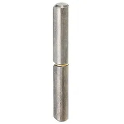Anschweißrolle,zweit.,z.Anschweißen,Außen-Ø16mm,Höhe 140mm - weiß
