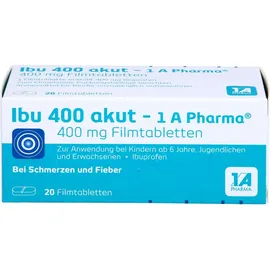 IBU 400 akut 1A Pharma Filmtabletten 20 St