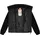 Ragwear Sweatjacke "Nordicka", Damen, Gr. XXXL(46), schwarz, Fleece, Obermaterial: 100% Polyester.