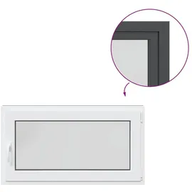 vidaXL Kellerfenster RISOR Dreh Kipp DIN Rechts 110 x 60 cm anthrazit