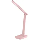 Licht-Erlebnisse LED Schreibtischlampe Rosa Touch Dimmer Farbwechsel 32,3cm tisch Leuchte Kinder