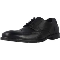 LLOYD Herren Schnürhalbschuhe Marian, Männer Businessschuhe,Derby,lose Einlage,Normalweit,Schnuerung,lace-up,Low-tie,Derby,SCHWARZ,44 EU / 9.5 UK - 44 EU