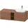 Duravit D-Neo Konsolenwaschtischunterbau wandhängend Nussbaum Matt 1400x550x459 mm - DE4950R70790000 DE4950R70790000