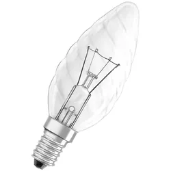 Osram CLASSIC BW - Weißglühende Glühlampe - Form: gedrehte Kerzenform
