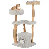 Costway Kratzbaum 124 cm grau