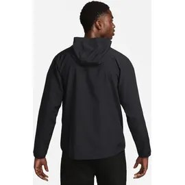 Nike Form Vielseitige Dri-FIT Kapuzen-Trainingsjacke Herren 010 black/reflective silv L