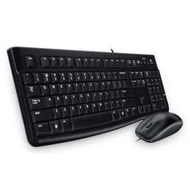 Logitech MK120 Kabelgebundenes Set mit Tastatur und Maus für Windows - BGR QWERTY Layout