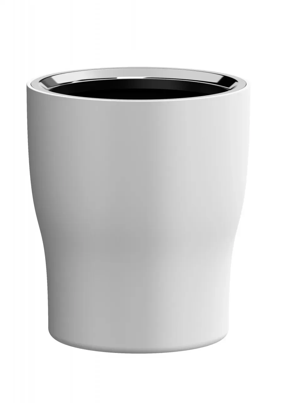 Vitra Eternity Zahnbürstenhalter, Weiß/Chrom, A4487257 A4487257