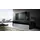 Vladon Valencia Lowboard 155 x 46 x 40 cm Schwarz matt/Hochglanz