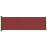 VidaXL Seitenmarkise Ausziehbar 200x600 cm Rot