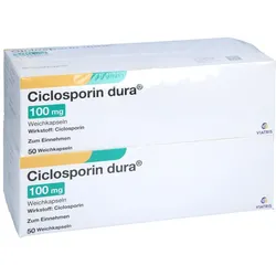 Ciclosporin dura 100 mg Weichkapseln 100 St