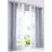 Gardinenbox 2er Pack Gardinen Vertikal Farbverlauf Druck Transparent »Modena« mit Ösen und Raffhalter, Vorhang, Dekoschal HxB 225x140 cm Grautöne, 10000183