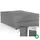 Sanzaro Gartenmöbel Abdeckung 280 x 204 x 90 cm Grau
