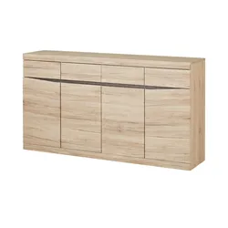 Sideboard  Turino , holzfarben , Maße (cm): B: 168 H: 92 T: 40