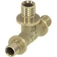 TECE 760521 TECEflex T-Stück, reduziert, Standard Messing,