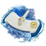 Premium Poolsauger Düse weiß Bodendüse Bodensauger Pooldüse Staubsaugerzubehör I Reinigung Zubehör Pools Schwimmbecken