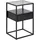 alasans Nachtschrank Randolf 35 x 35 x 60 cm Schwarz