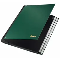 BENE Bene, 75416GN Standard-Pultordner PP, 1-31, 31 Fächer, grün,
