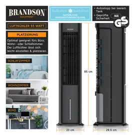 Brandson Luftkühler 5L schwarz