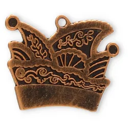 Motivmedaille Karneval goldfarben